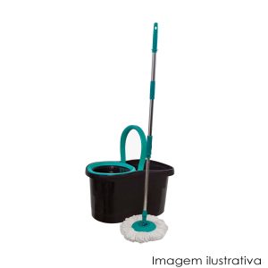 MOP POP GIRATÓRIO CESTO PLÁSTICO PRETO 7100/001.414 UTIL