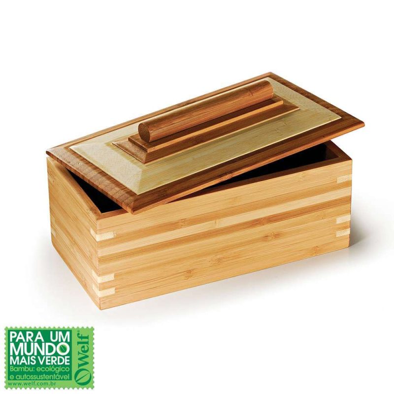 PORTA OBJETOS EM BAMBU BERLIM WELF BB-00203