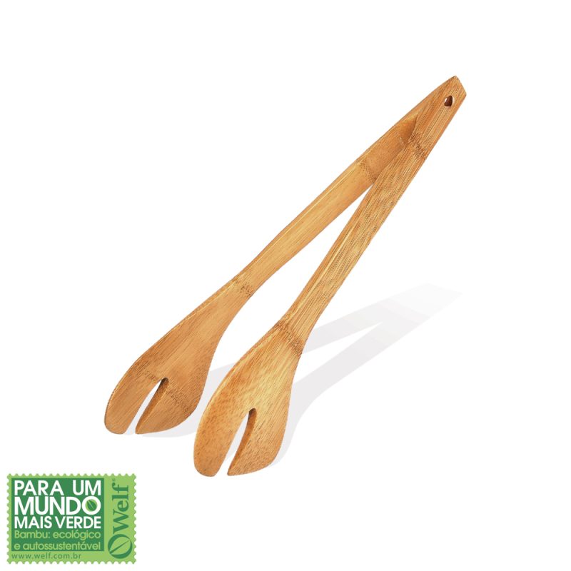 PEGADOR DE SALADA EM BAMBU UTILITY 30CM TUTTI COOK UB-18303