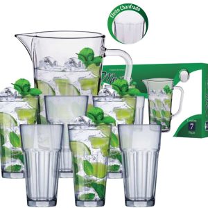 CONJUNTO DE  SUCO MAXIM COM 7 PEÇAS - RUVOLO REF. 78067312