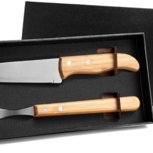 CONJUNTO DE FACA 7" E GARFO 2 PEÇAS WELF KF-02743