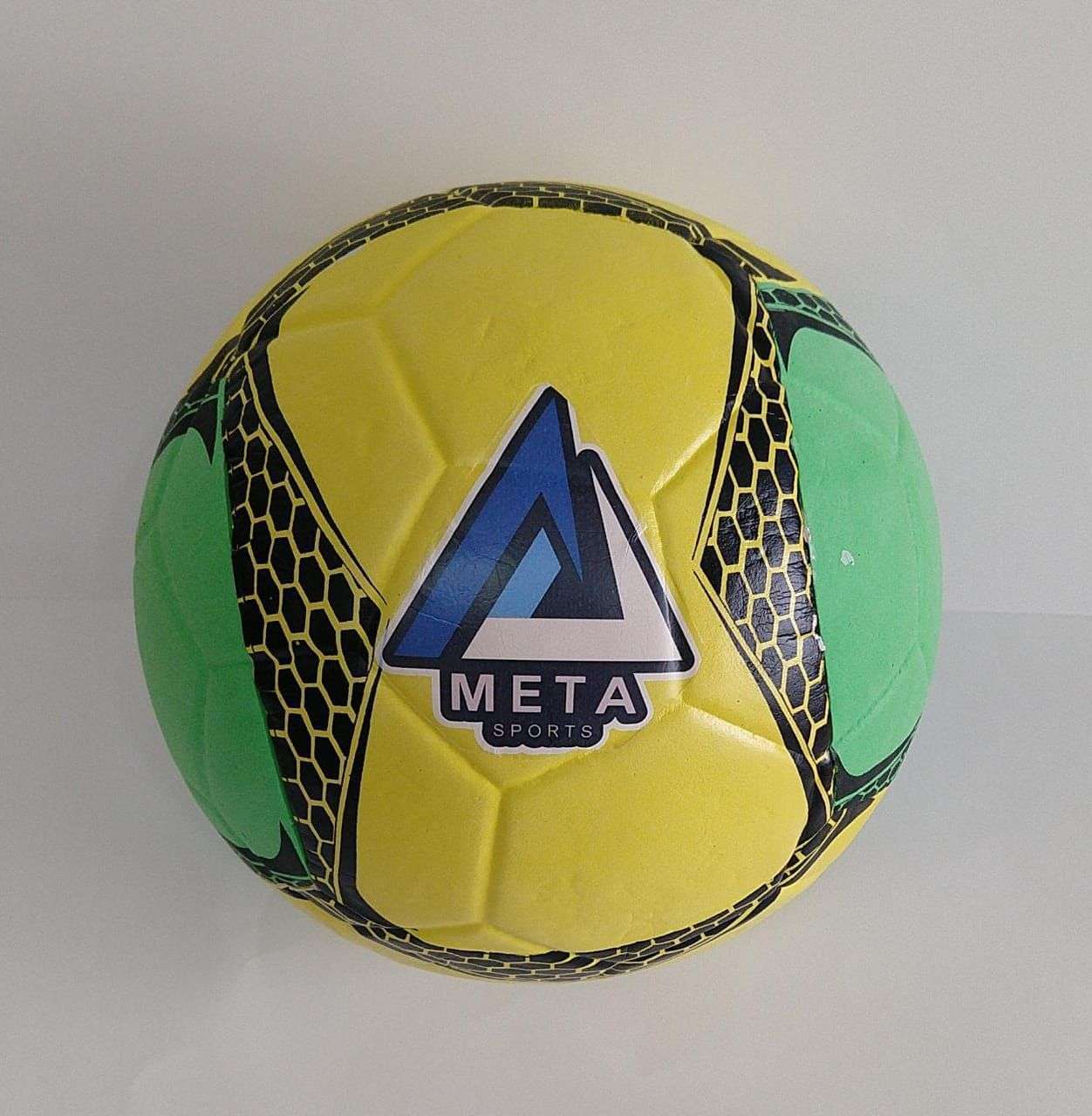 BOLA DE FUTEBOL EVA VERDE E AMARELA META SPORTS – Bazar News