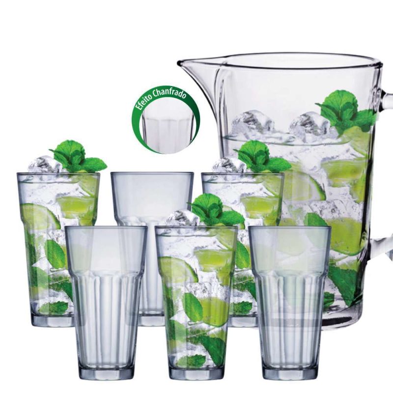 JARRA PARA SUCO MAXIM COM 7 PEÇAS RUVOLO 7908011002033