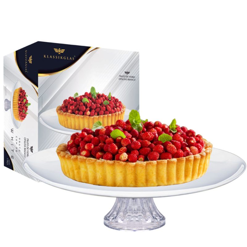 PRATO WHITE COM PÉ RUVOLO 8010101