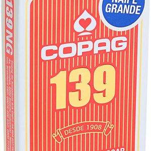 BARALHO 139 NAIPE GRANDE VERMELHO COPAG