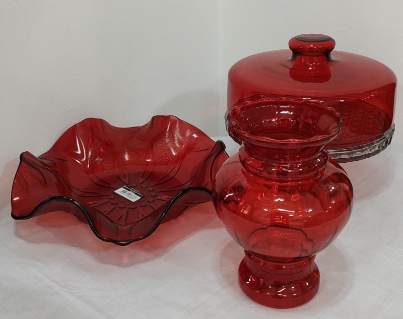 KIT 03 PEÇAS MISTRAL COR VERMELHO