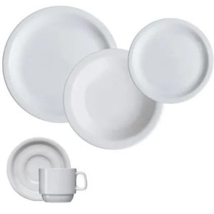 APARELHO DE JANTAR 20 PEÇAS IGUAÇU PORCELANA GERMER