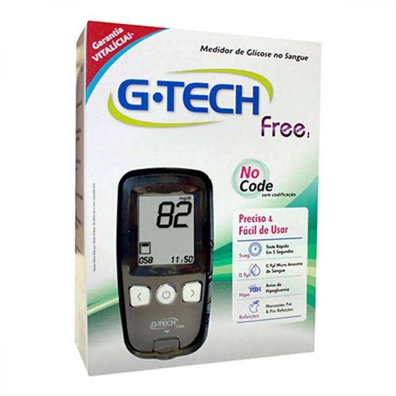 MEDIDOR DE GLICOSE FREE GTECH