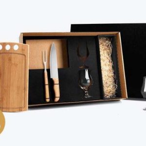 KIT CHURRASCO E CERVEJA 5 PEÇAS  WELF KT-90017
