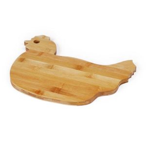 TÁBUA EM BAMBU COM FORMATO DE GALINHA WELF TA-41003