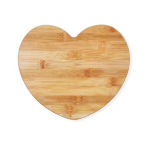 TÁBUA EM BAMBU COM FORMATO DE CORAÇÃO WELF TA-42003