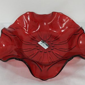 CENTRO DE MESA ROMANO VERMELHO 38CM MISTRAL