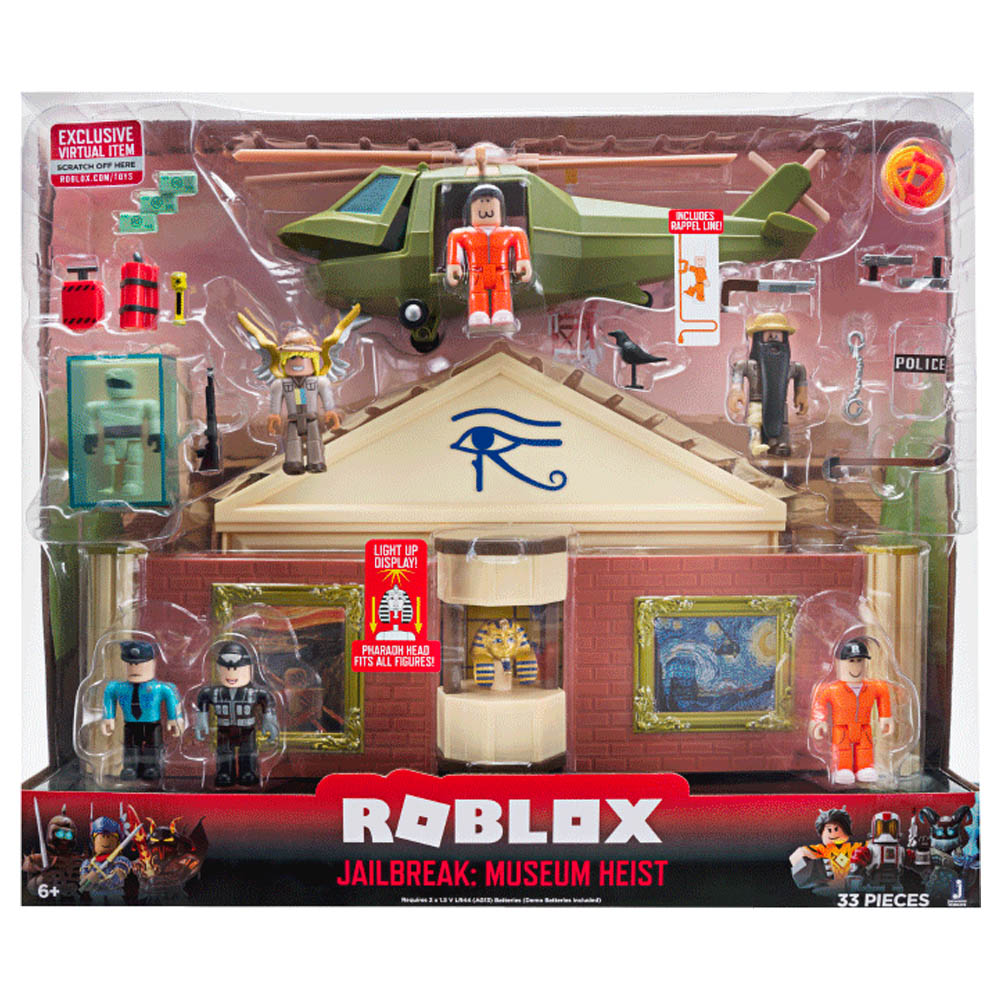 ROBLOX PLAYSET DE LUXO JAILBREAK MUSEUM HEIST – SUNNY – Bazar News