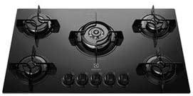 COOKTOP A GÁS KE5TP COM MESA DE VIDRO PRETA BIVOLT ELECTROLUX