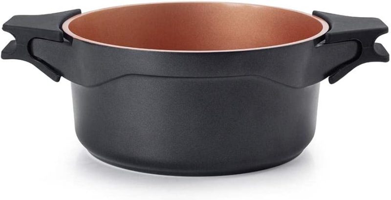 PANELA CAÇAROLA INDUÇÃO REVEST. CERÂMICO 32CM 10,3L PREMIER BLACK LE COOK LC1865 - Image 3