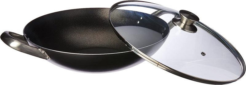 FRIGIDEIRA WOK COM TAMPA E ASAS 34CM LINHA PROFISSIONAL MULTIFLON 45334 - Image 2