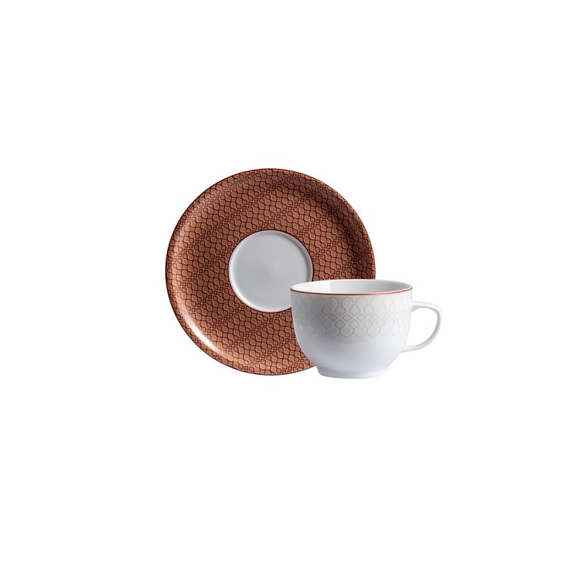 01 XÍCARA DE CAFÉ COM PIRES JERICOACORA PORCELANA SCHMIDT