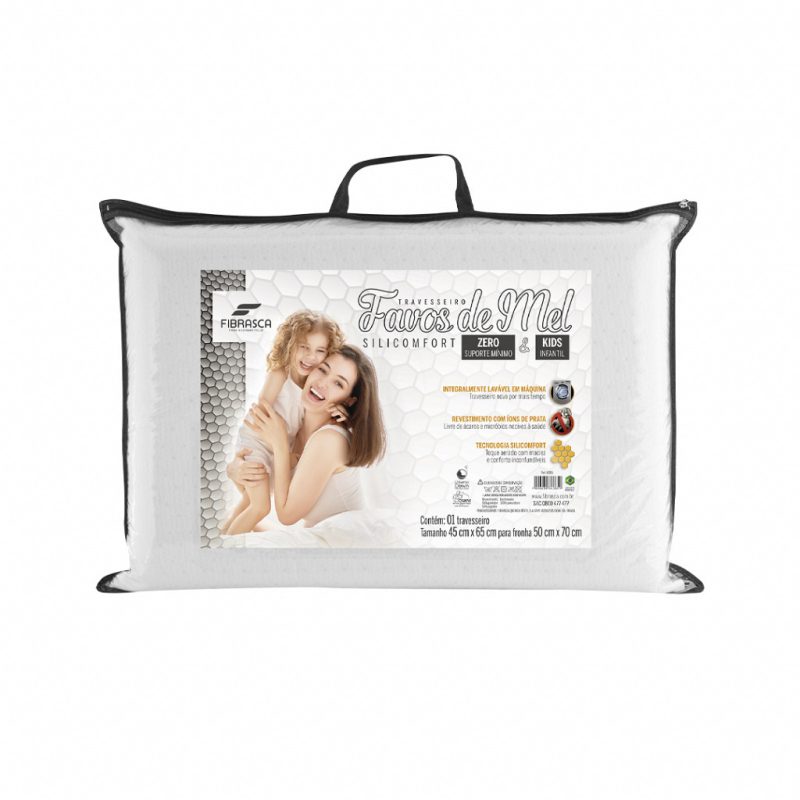 TRAVESSEIRO FAVOS DE MEL ZERO & KIDS 4090 FIBRASA