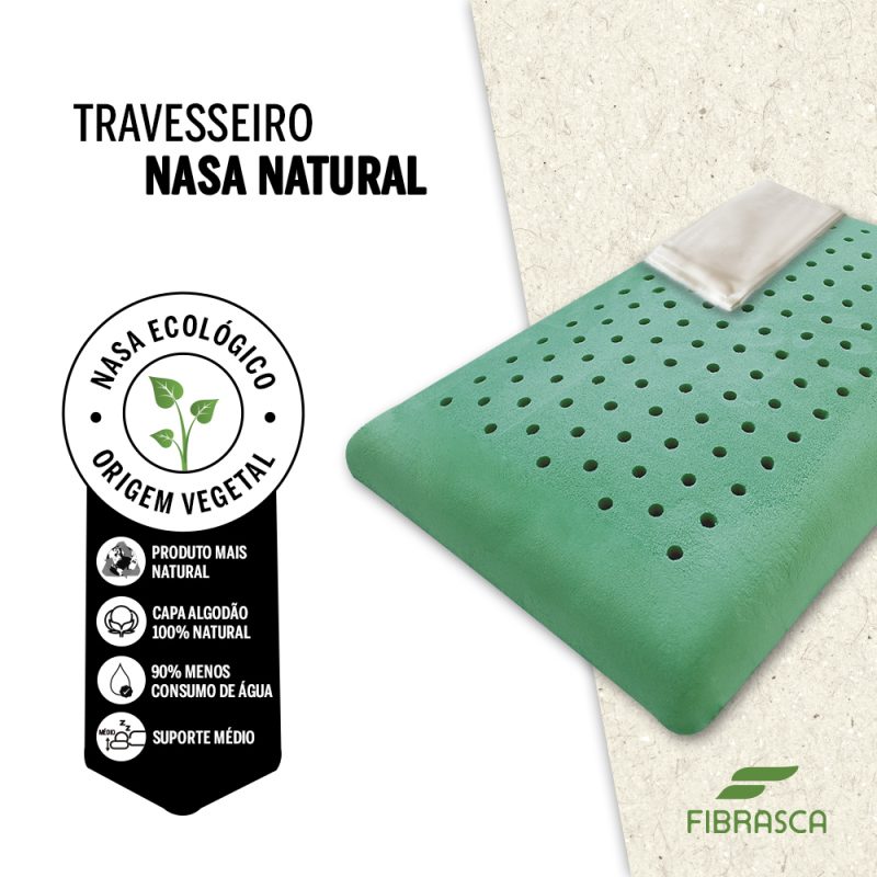 TRAVESSEIRO NASA NATURAL MEDIO 4012 FIBRASCA (LANÇAMENTO) - Imagem 2