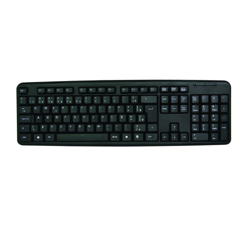 TECLADO NEWEX USB LAVEL PRETO TC308