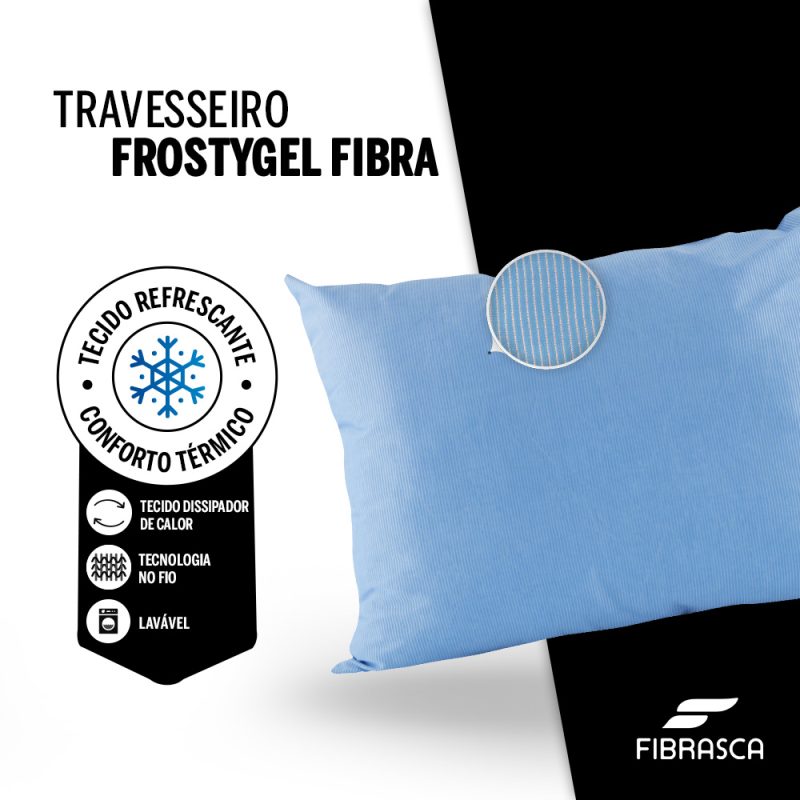 TRAVESSEIRO FROTYGEL FIBRA 4345 FIBRASCA - Imagem 2