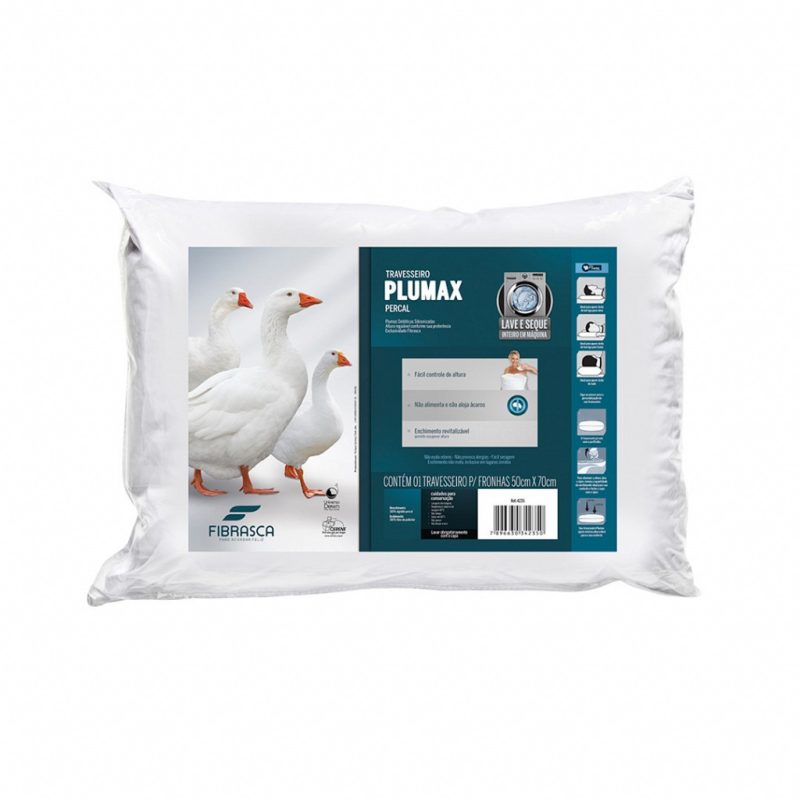 TRAVESSEIRO PLUMAX PERCAL 4235 FIBRASCA