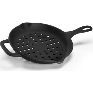 FRIGIDEIRA EM FERRO VAZADA GRILL 4x28cm PANELA MINEIRA 5006