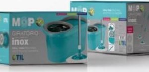 MOP CESTO GIRATÓRIO DE INOX ÚTIL 001.291