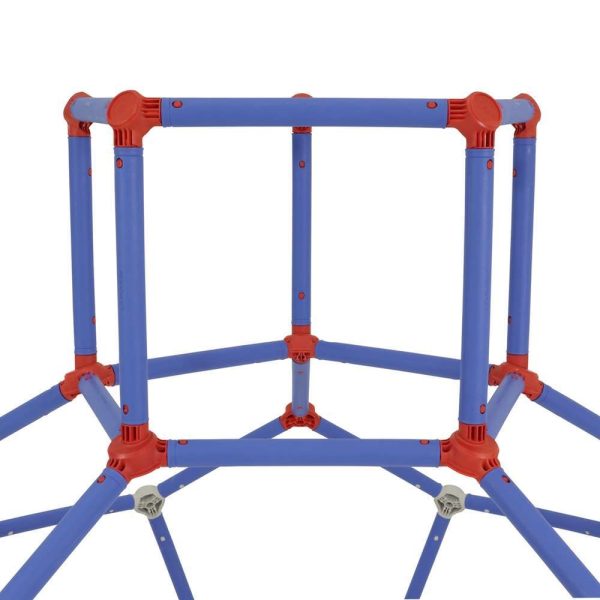 PLAYGROUND INFANTIL DOME CLIMBER CÚPULA BEL AZUL E VERMELHO