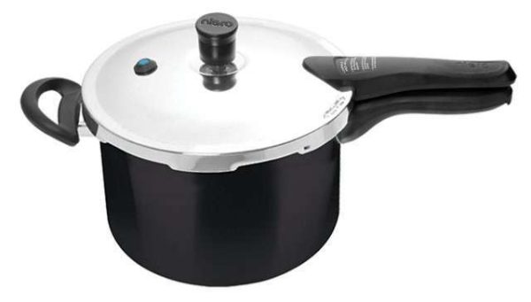 PANELA DE PRESSÃO NIGRO PRESS 4,5 LITROS PRETA REF 097012