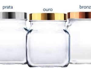 POTE STYLE M COM TAMPA PLÁSTICA METALIZADA 1150ML RUVOLO 1080511
