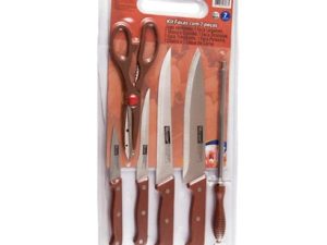 KIT FACAS 7 PEÇAS WESTERN 1397