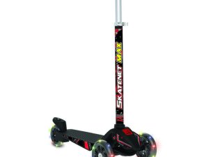 PATINETE SKATENET MAX LED PRETO