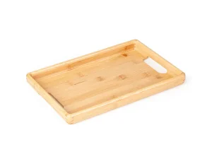 BANDEJA PARA SERVIR EM BAMBU 32CM WELF BT-05323