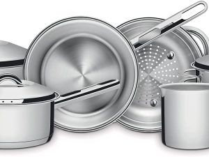 JOGO DE PANELAS AÇO INOX 6 PEÇAS SOLAR 65510/200 TRAMONTINA