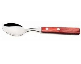 COLHER DE SOBREMESA POLYWOOD EMBALAGEM COM 12 UNIDADES TRAMONTINA 21106/470 12