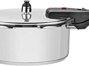 PANELA DE PRESSÃO AÇO INOX 6 LITROS BRAVA 62416/220 TRAMONTINA