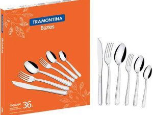 FAQUEIRO 36 PEÇAS BÚZIOS TRAMONTINA 23799/079