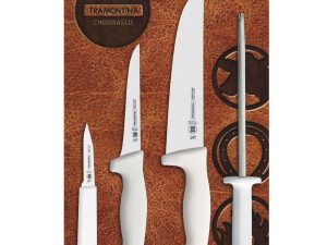 CONJUNTO DE FACAS INOX 4 PEÇAS PROFISSIONAL TRAMONTINA 24699/820 *