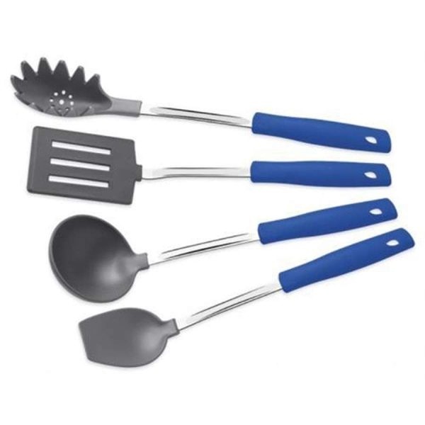 JOGO DE UTENSÍLIOS 4 PEÇAS AZUL EASY TRAMONTINA 25299/107