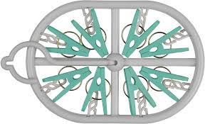 MINI VARAL OVAL COM 8 PREGADORES LAV9386