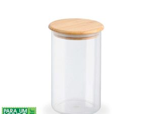 POTE PARA MANTIMENTOS EM POLICARBONATO E BAMBU LUGANO 800ML WELF PO-00883