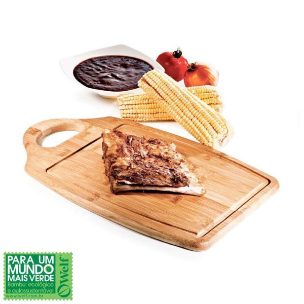 TÁBUA PARA ALIMENTOS EM BAMBU SUPREME WELF TA-08003