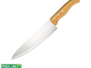 FACA PARA CARNE INOX E BAMBU SPECIAL LINE 8"  WELF UB-00513