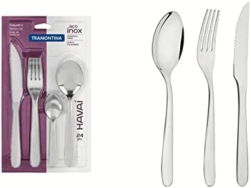 FAQUEIRO AÇO INOX 24 PEÇAS HAVAI TRAMONTINA 66905094