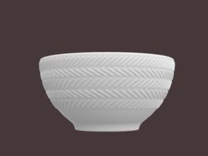 CONJUNTO COM 6 BOWLS 400ML CHEVRON GERMER 3577715