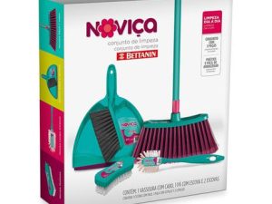NOVICA CONJUNTO DE LIMPEZA COM 5 PEÇAS -  BETTANIN REF. BT003K