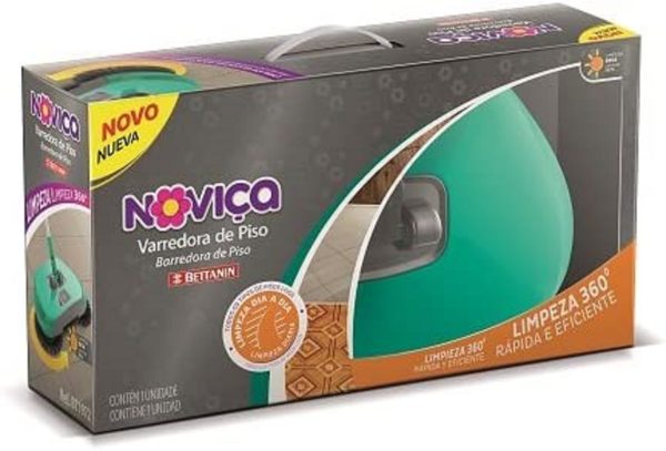 VARREDORA DE PISOS PLASTICA BT1972 NOVIÇA - Imagem 2