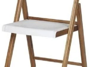 CADEIRA DE MADEIRA DOBRAVEL POTENZA FOLD BRANCO TRAMONTINA  13791052