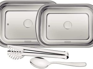 JOGO PARA ASSAR E SERVIR AÇO INOX 4 PEÇAS TRAMONTINA 64310150